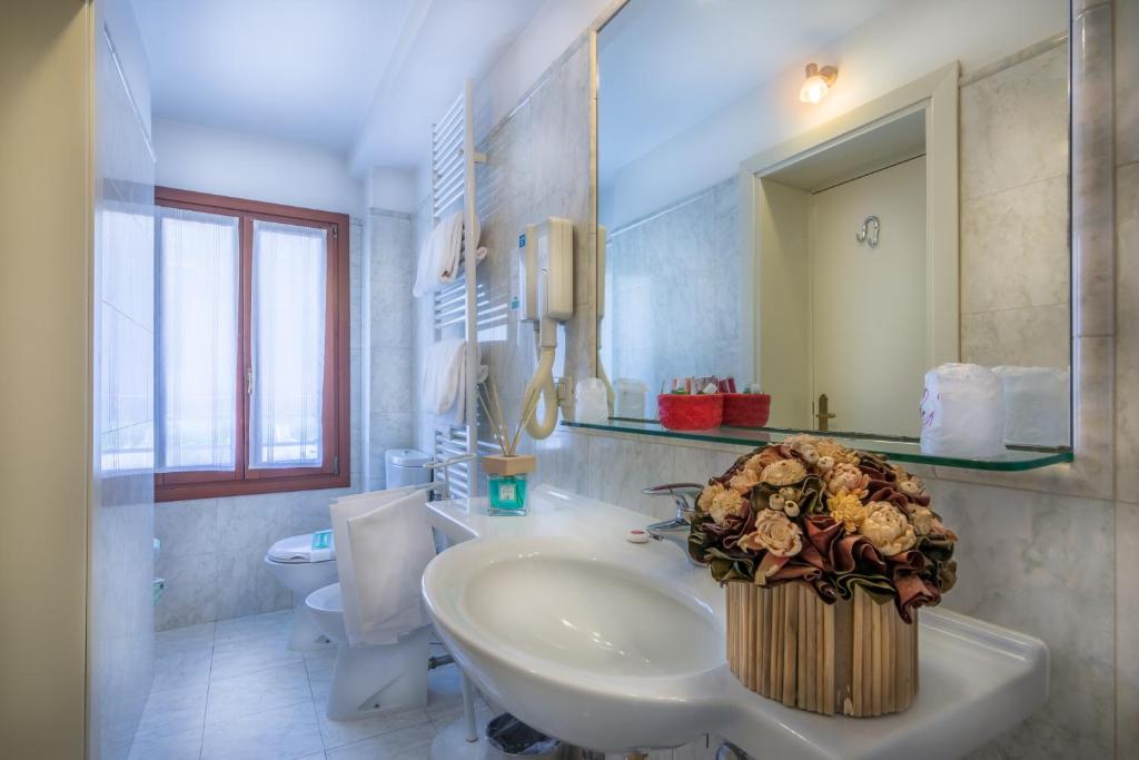 Koupelna v ubytování Palazzo Marcello Hotel Al Sole