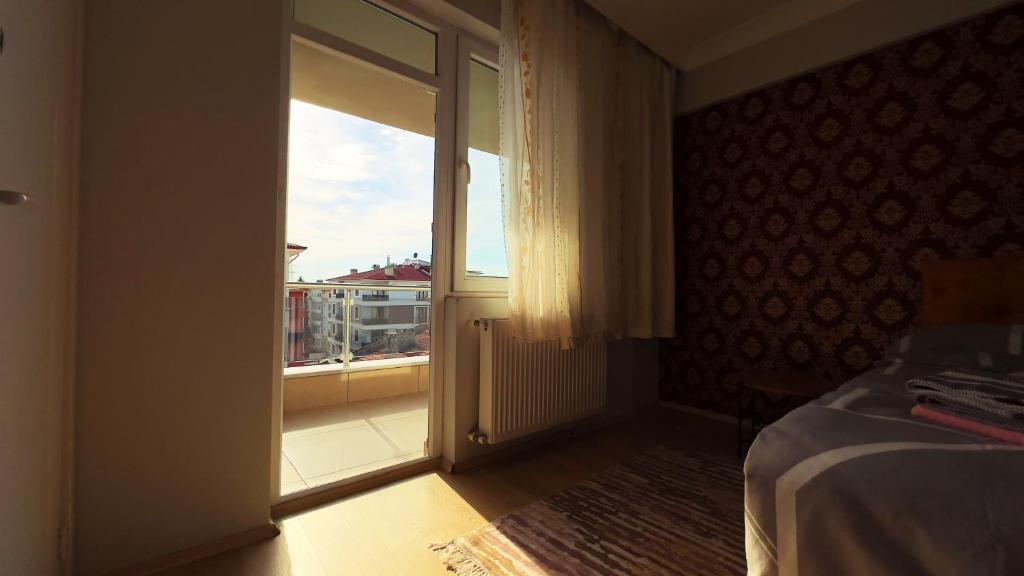 Postel nebo postele na pokoji v ubytování Edirne House