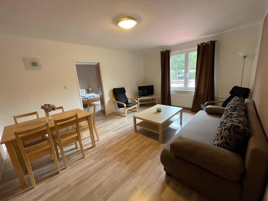 Posezení v ubytování Hotel Rohanov