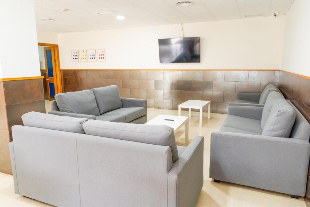 Posezení v ubytování Albergue Inturjoven Sevilla