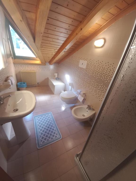 Koupelna v ubytování B&B Piazzi di Katia