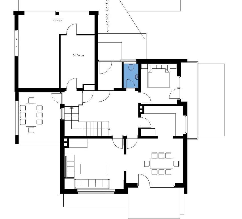 Půdorys ubytování Ferienhaus Alpavera