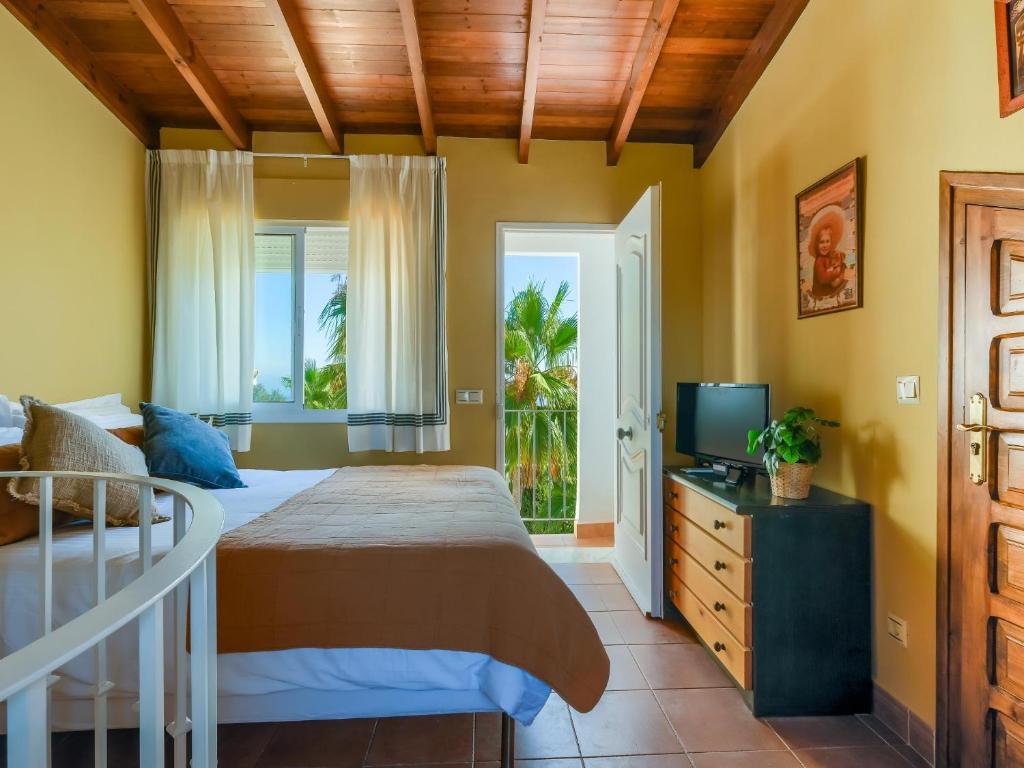 Postel nebo postele na pokoji v ubytování Albamar 37 Miraflores, Lovely Casa Africa