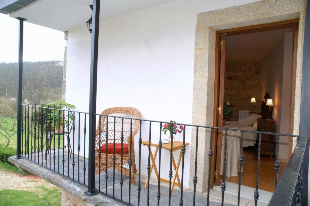 Un balcón o terraza de Casa Rural Graña da Acea