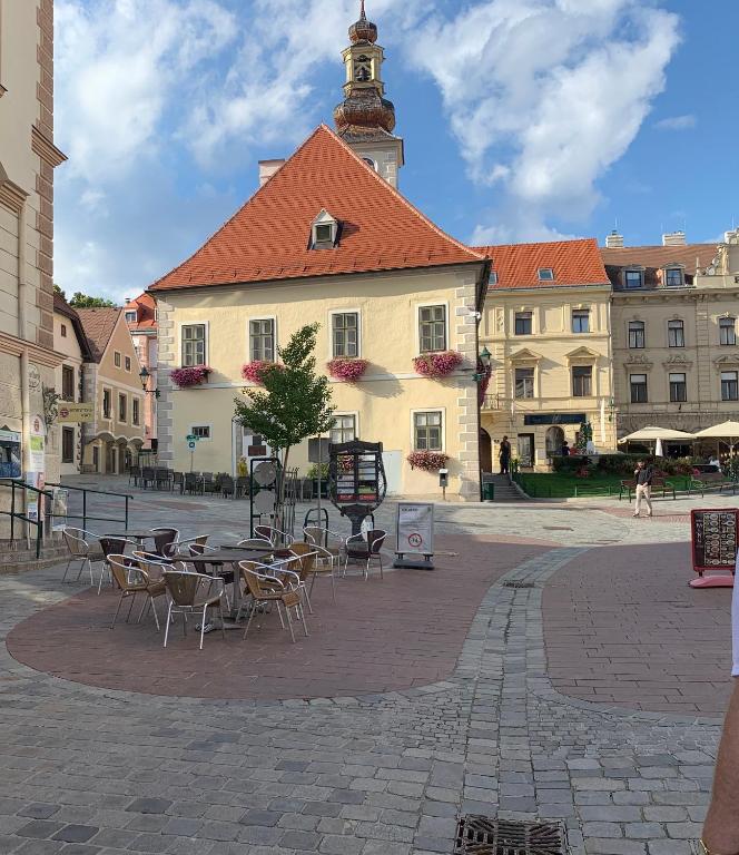 Budova, kde se apartmán nachází