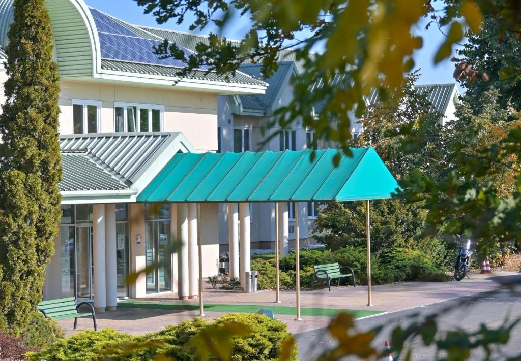Budova, v ktorej sa hotel nachádza