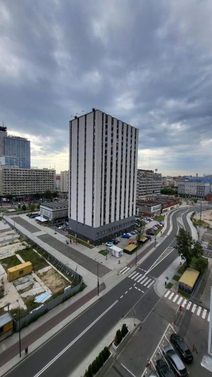 Výhľad na mesto Katovice alebo výhľad na mesto priamo z apartmánu