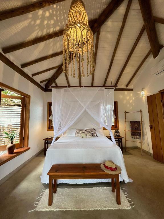 VILA IJEXÁ casas e bangalôs CARAÍVA BA - Bangalô Com Vista Para O Jardim