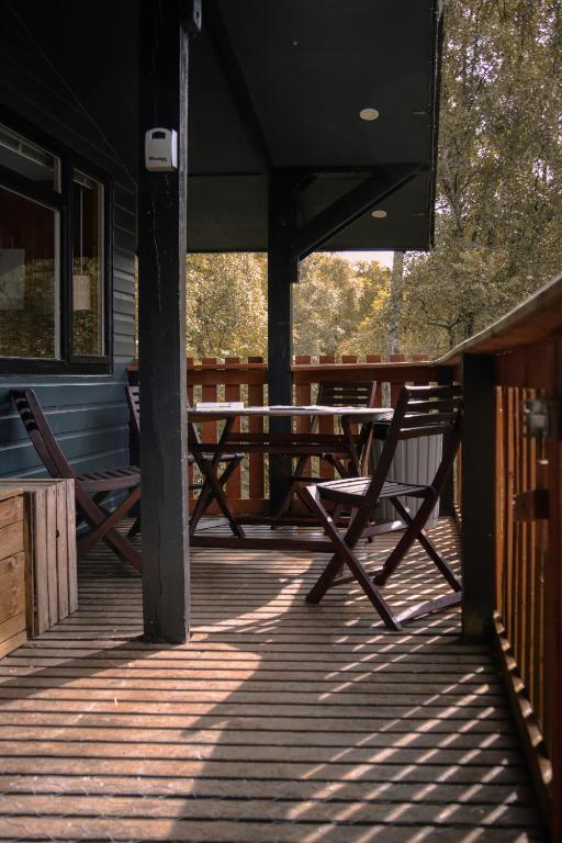 Balkoni atau teres di Ancarraig Lodges