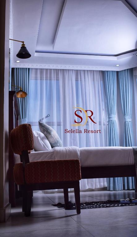 Postel nebo postele na pokoji v ubytování Selella Resort