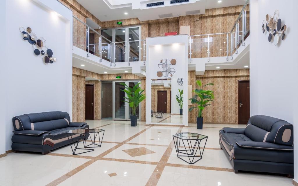 Posezení v ubytování Aura Hotel Tbilisi