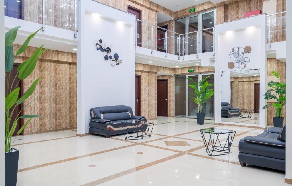 Posezení v ubytování Aura Hotel Tbilisi