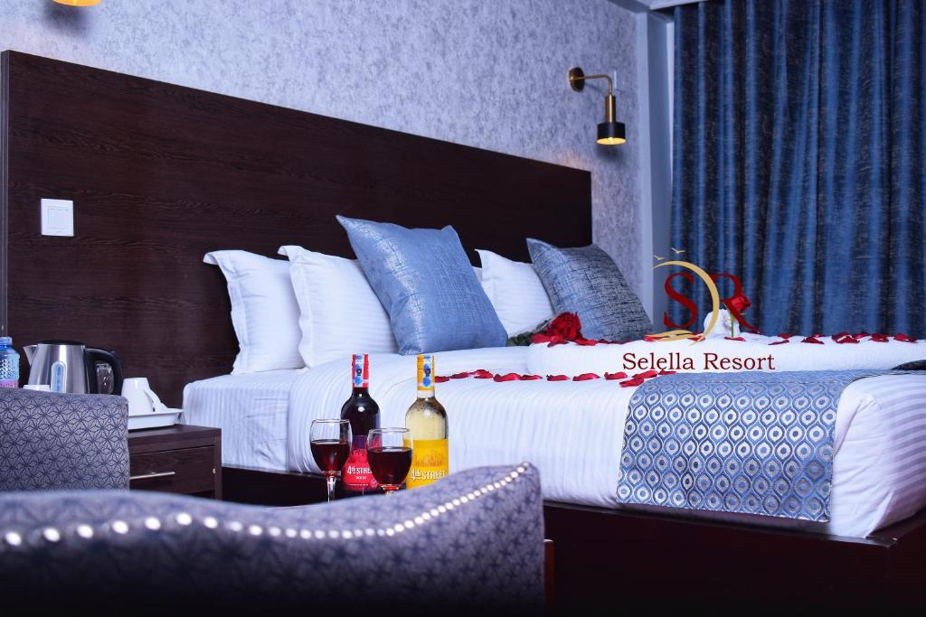 Posezení v ubytování Selella Resort