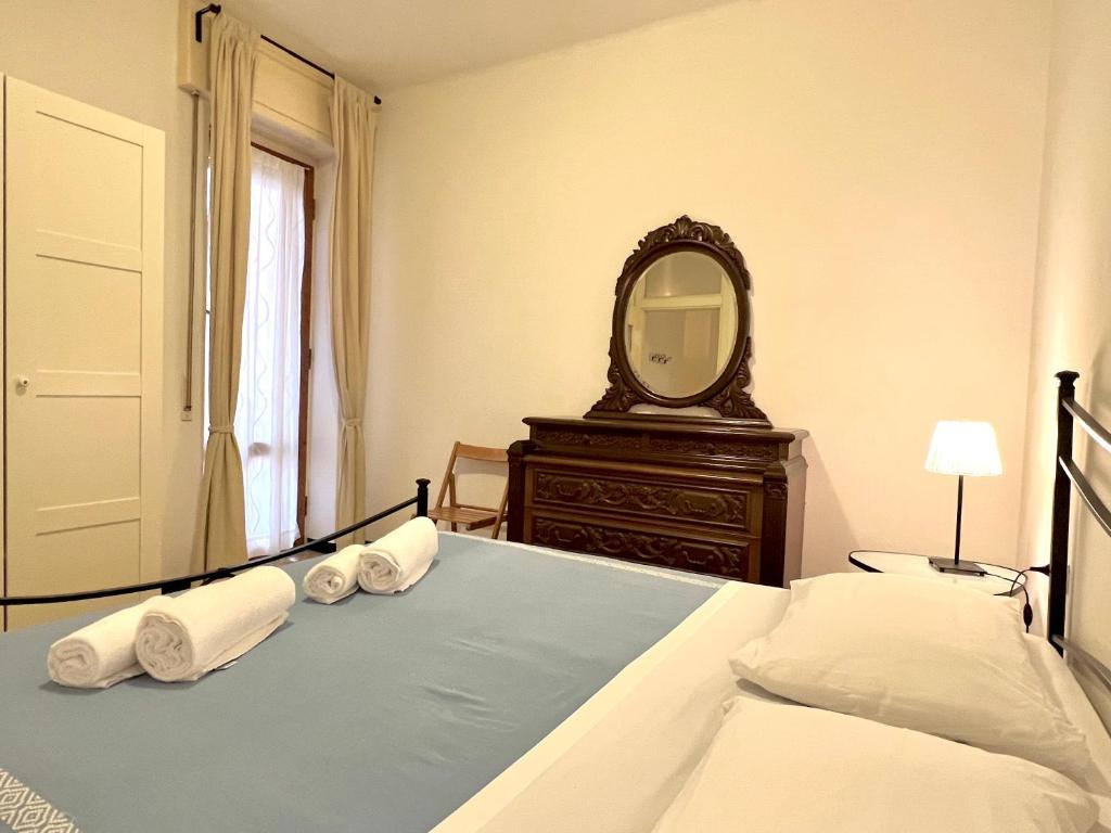 En eller flere senge i et værelse på Monterosso apartment old city