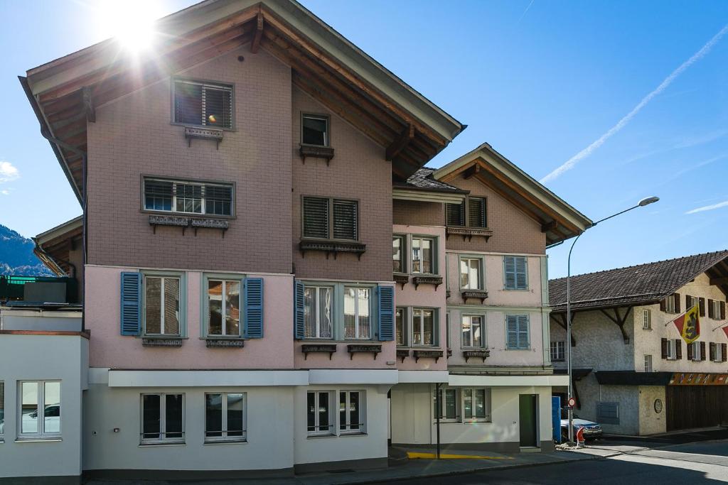 Budova, kde se apartmán nachází