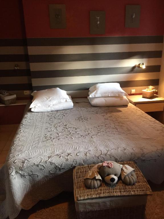 Postel nebo postele na pokoji v ubytování MARGOT'L