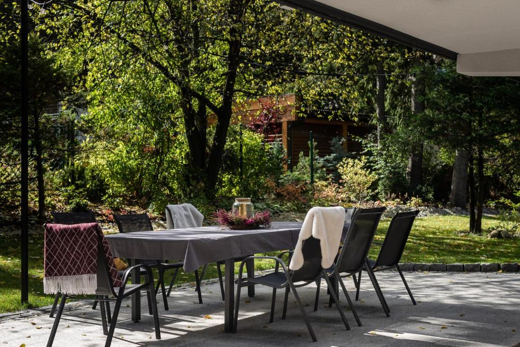 Vonkajšia záhrada v ubytovaní Villa 9A