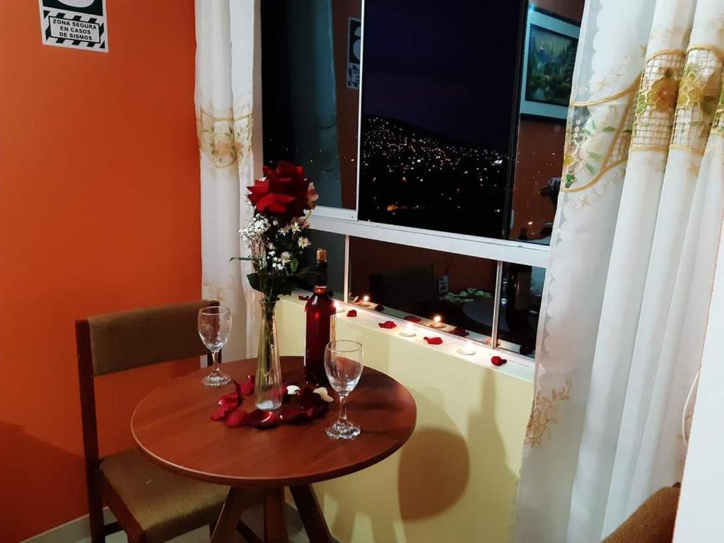 Nápoje v ubytování Hostal Capac