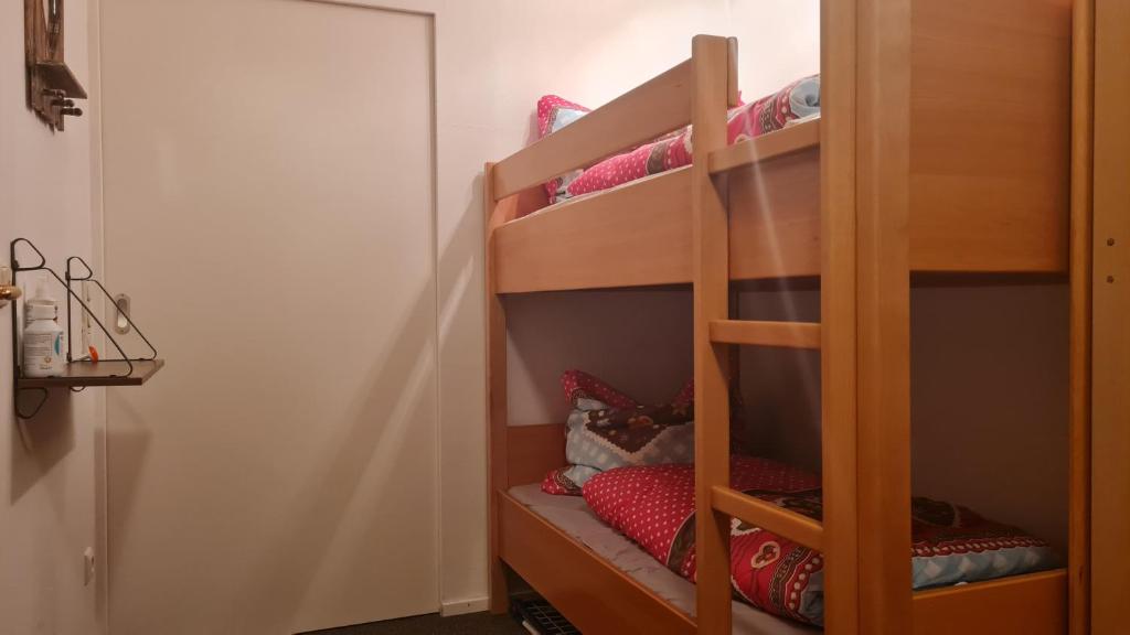 Postel nebo postele na pokoji v ubytování Ferienwohnung Maggie - Sankt Englmar