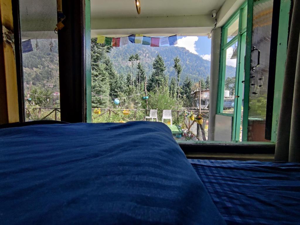 Postel nebo postele na pokoji v ubytování Safar Hostel Manali