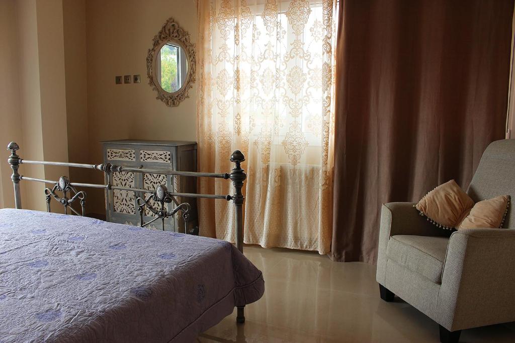 Postel nebo postele na pokoji v ubytování Elegant View - Trikala - 3BD Apt