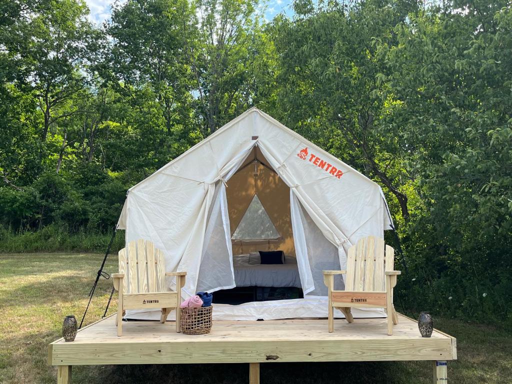 Tentrr Signature Site Campaway on Cotton Hill, Schoharie Updated