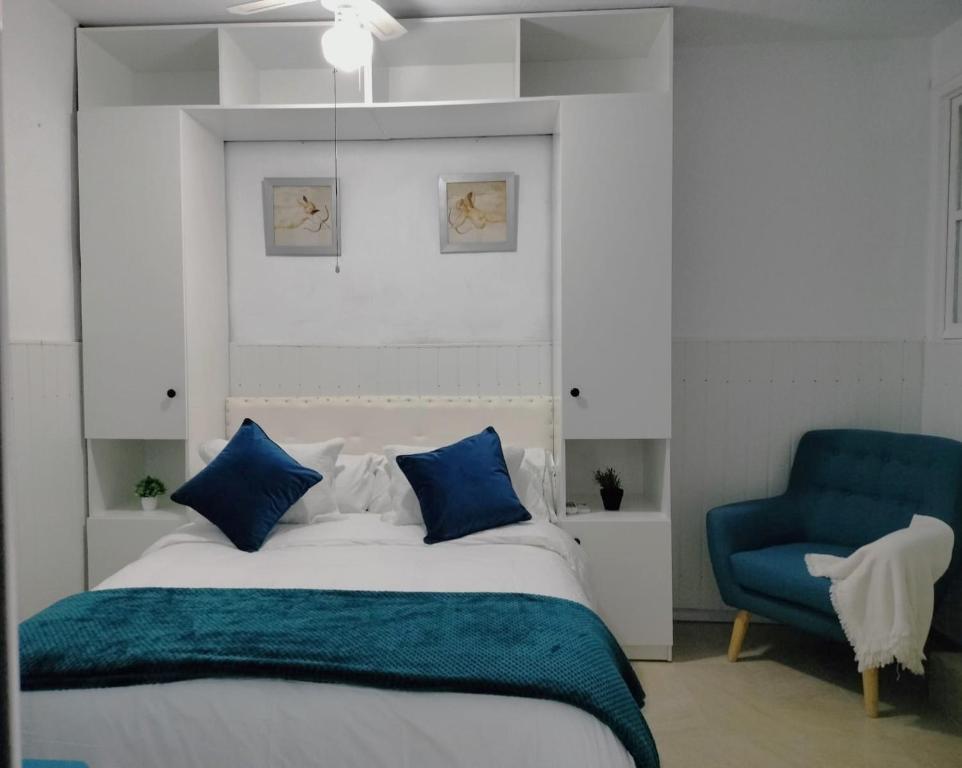 Postel nebo postele na pokoji v ubytování Brily home