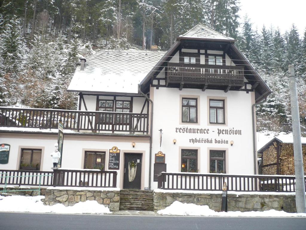 Pension Rybářská Bašta v zimě