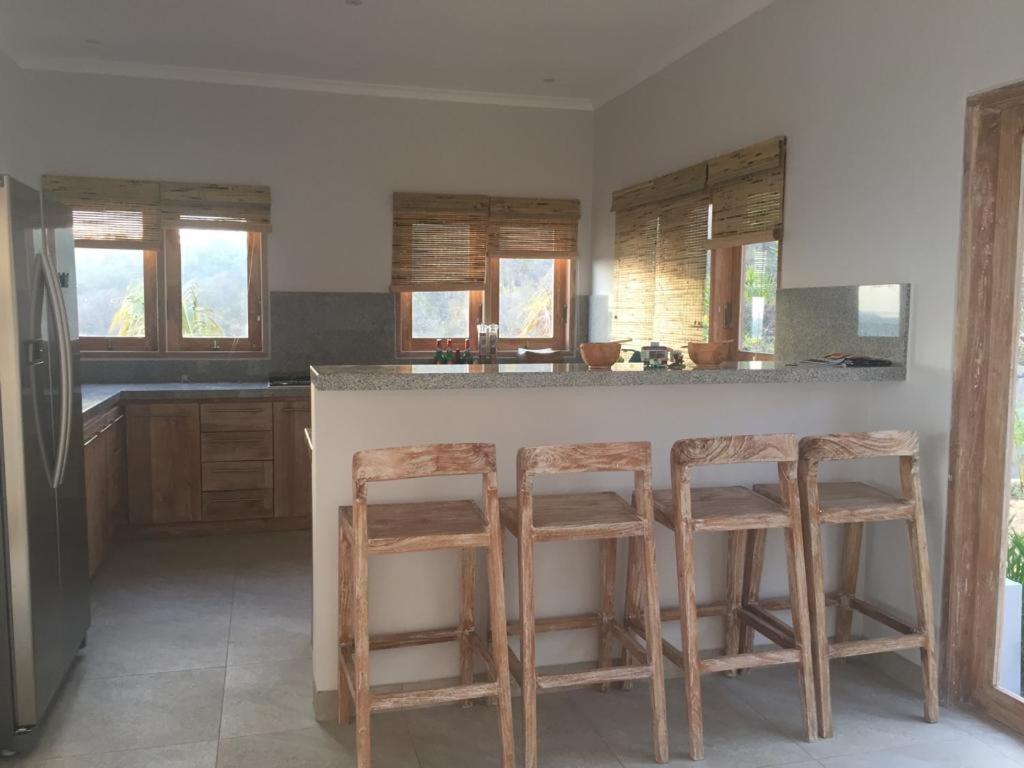 Kuchyň nebo kuchyňský kout v ubytování Villa Reva Bali