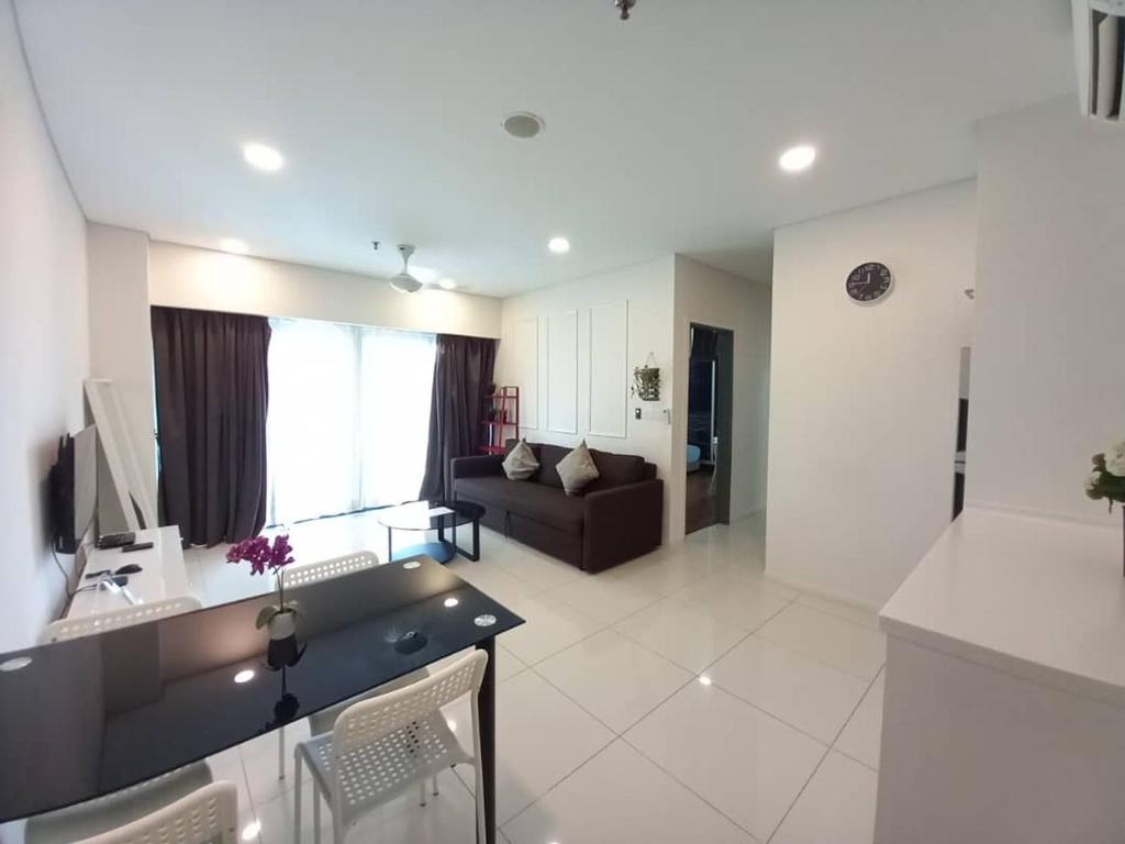 Kuchyň nebo kuchyňský kout v ubytování Mercu Summer Suites Bernice KLCC