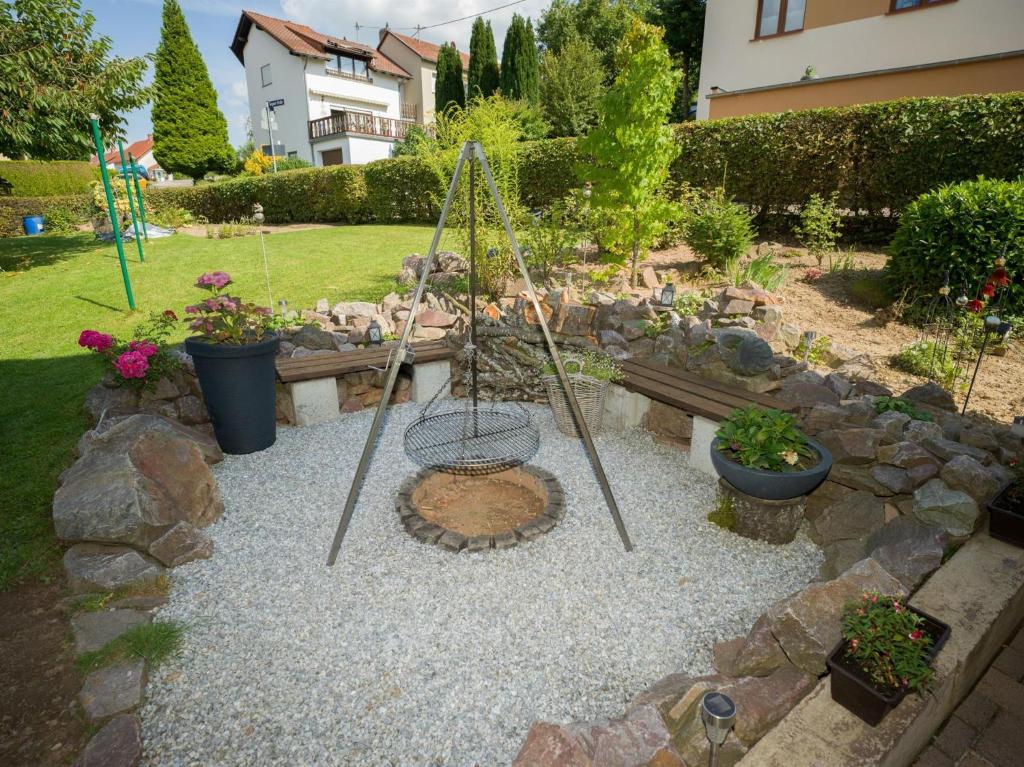 Zahrada ubytování Ferienwohnung Grete