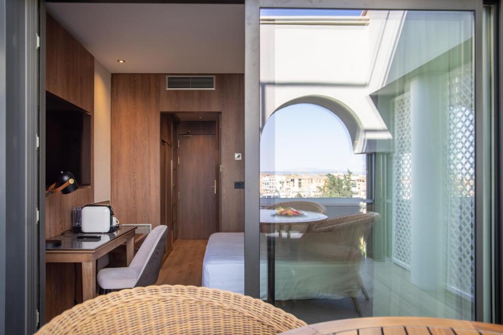 Posezení v ubytování Hotel Granada Center