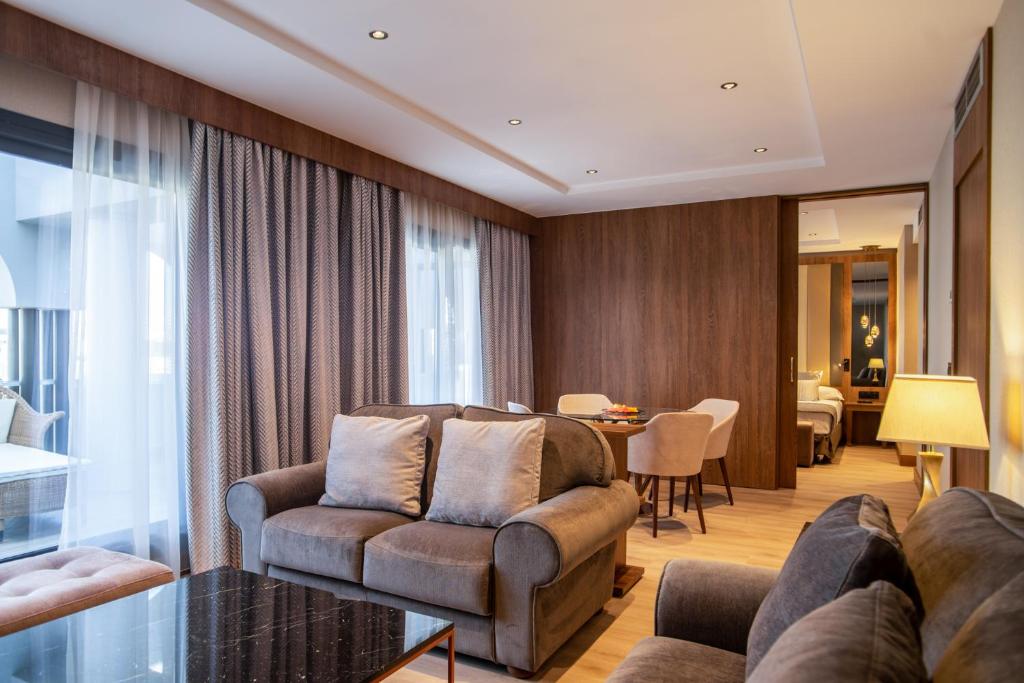 Posezení v ubytování Hotel Granada Center