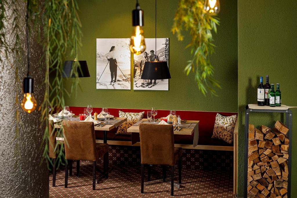 Nápoje v ubytování Hotel Sport Klosters