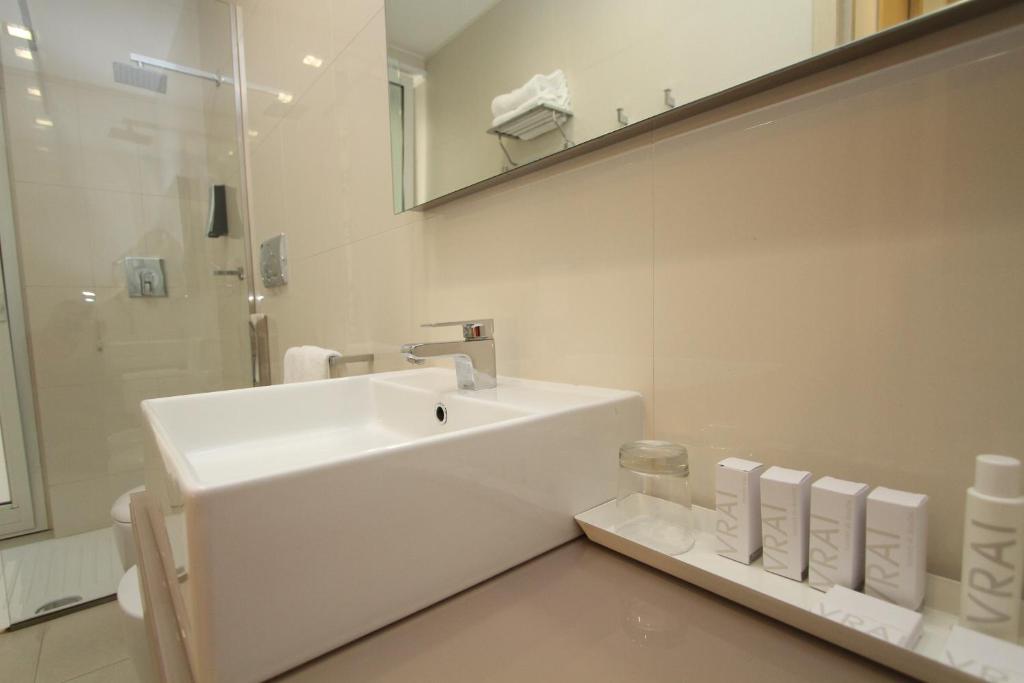Koupelna v ubytování Soglow Business Class Hotel