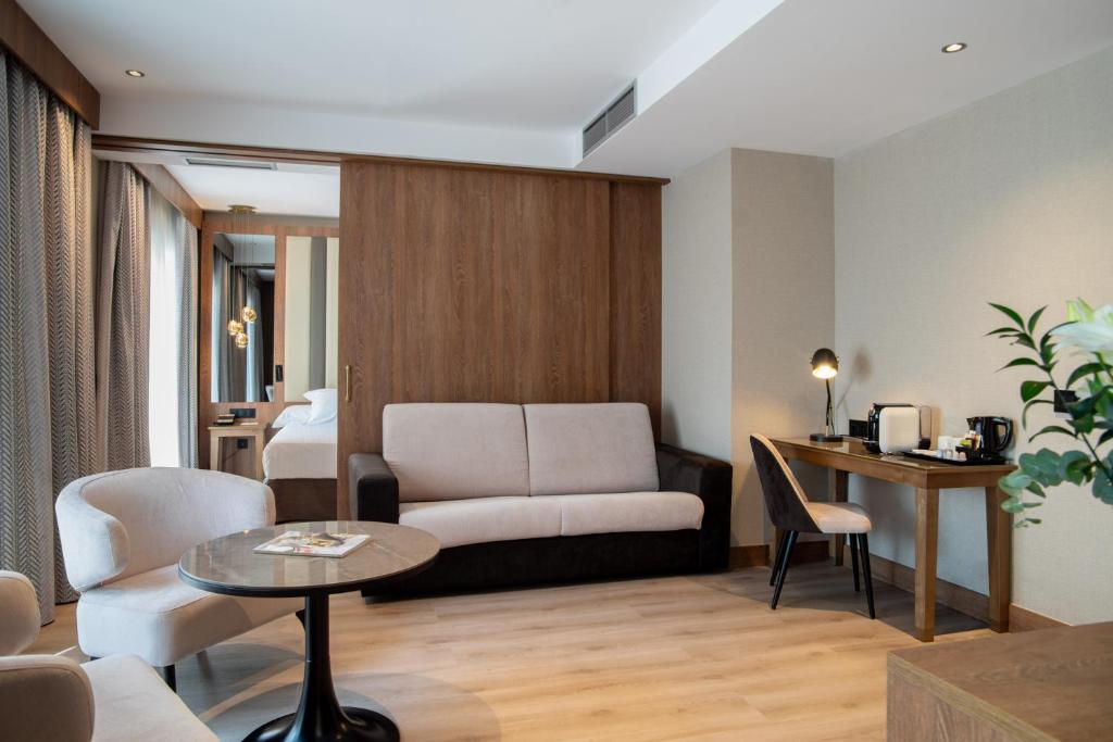 Posezení v ubytování Hotel Granada Center