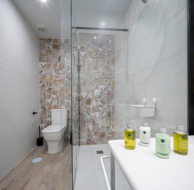 Kúpeľňa v ubytovaní Apartamentos Rosa Velázquez