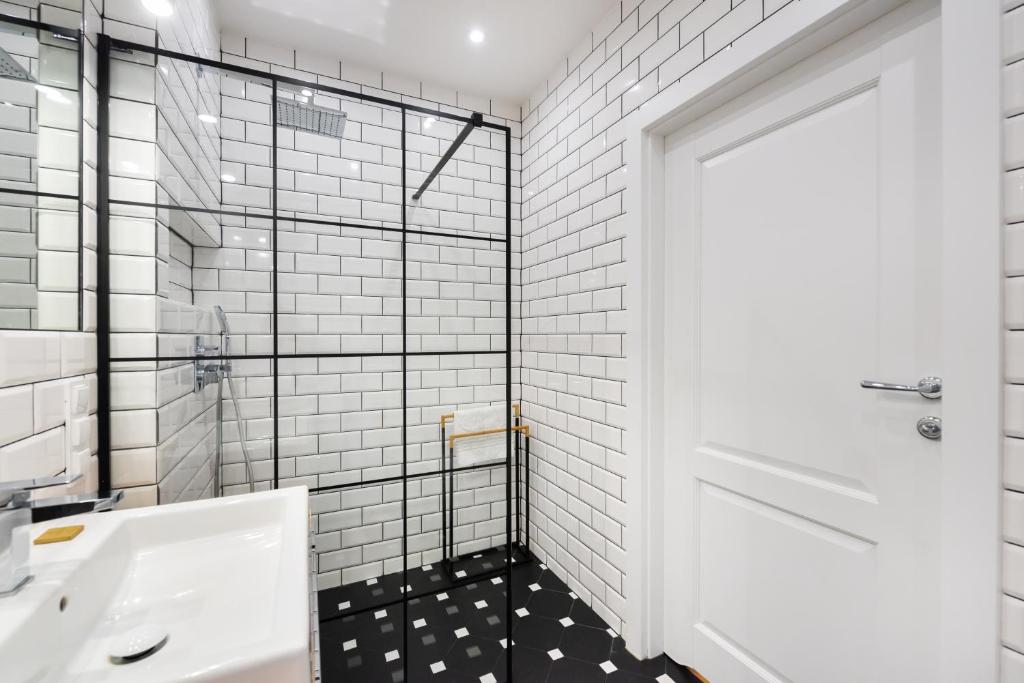 Kúpeľňa v ubytovaní Apartament Lekka
