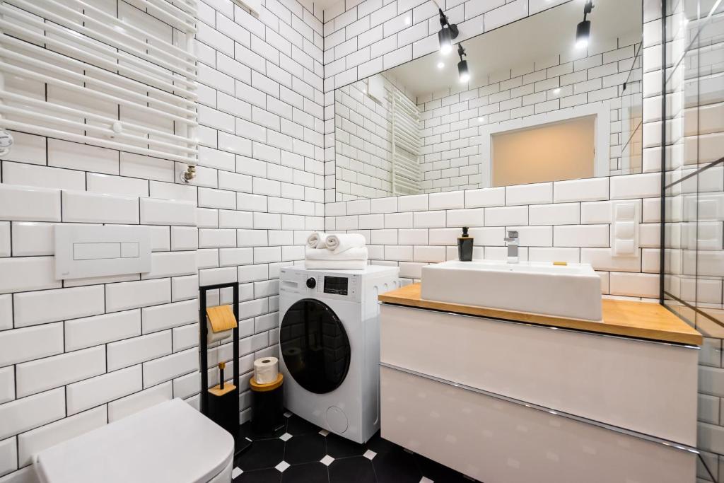 Kúpeľňa v ubytovaní Apartament Lekka