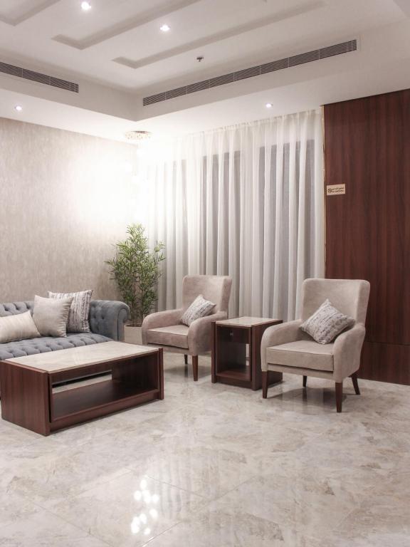Posezení v ubytování فندق ليفيل ناين Level Nine Hotel