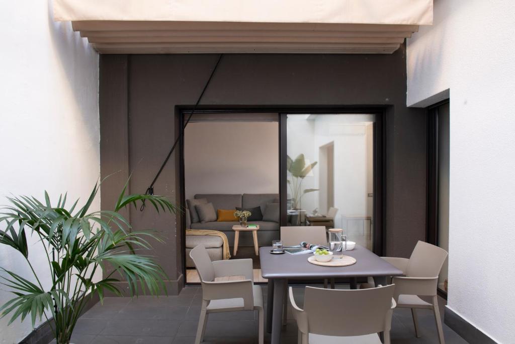 Posezení v ubytování Eric Vökel Boutique Apartments - BCN Suites