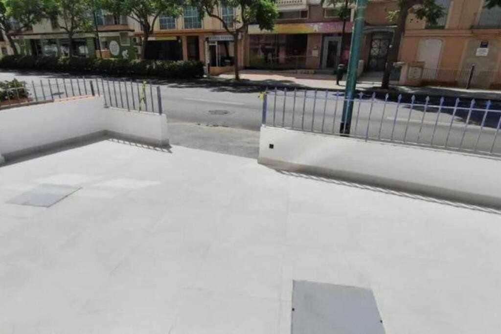 Balkón alebo terasa v ubytovaní Balneario Pedregalejo Loft B