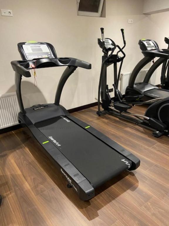 Fitness centrum a/nebo fitness zařízení v ubytování Quentin XL Potsdamer Platz