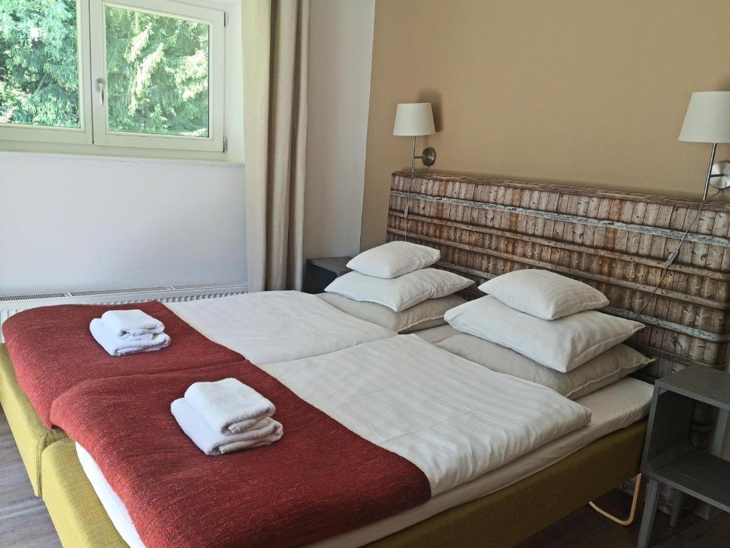 Postel nebo postele na pokoji v ubytování Orańska