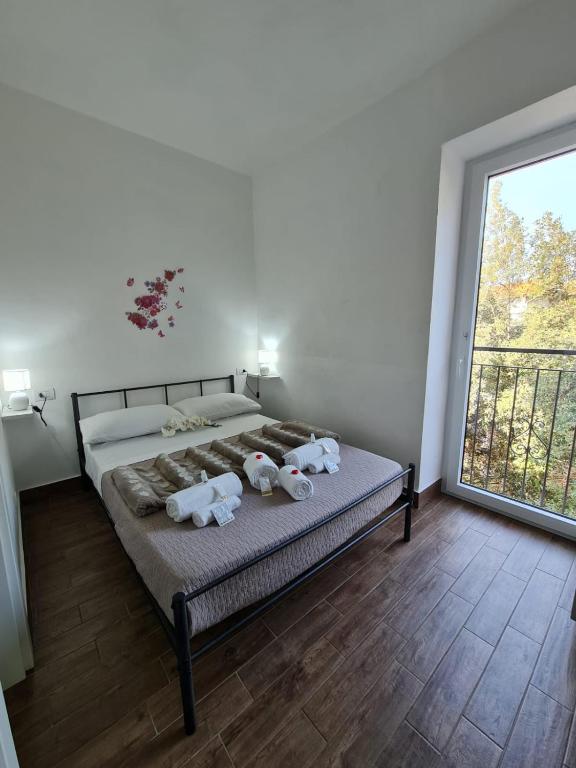 Postel nebo postele na pokoji v ubytování Curti Granda