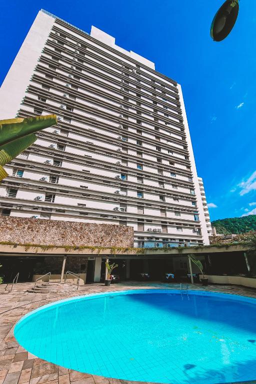 Kolam renang di atau dekat dengan Ferraretto Guarujá Hotel & Spa