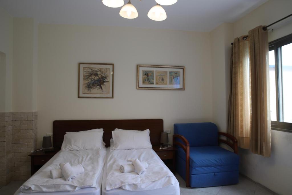Postel nebo postele na pokoji v ubytování Port Inn
