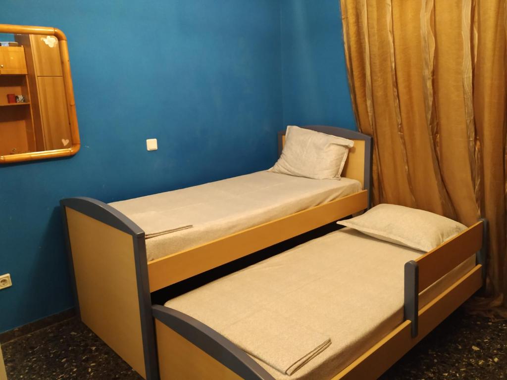 Postel nebo postele na pokoji v ubytování Central Kiato