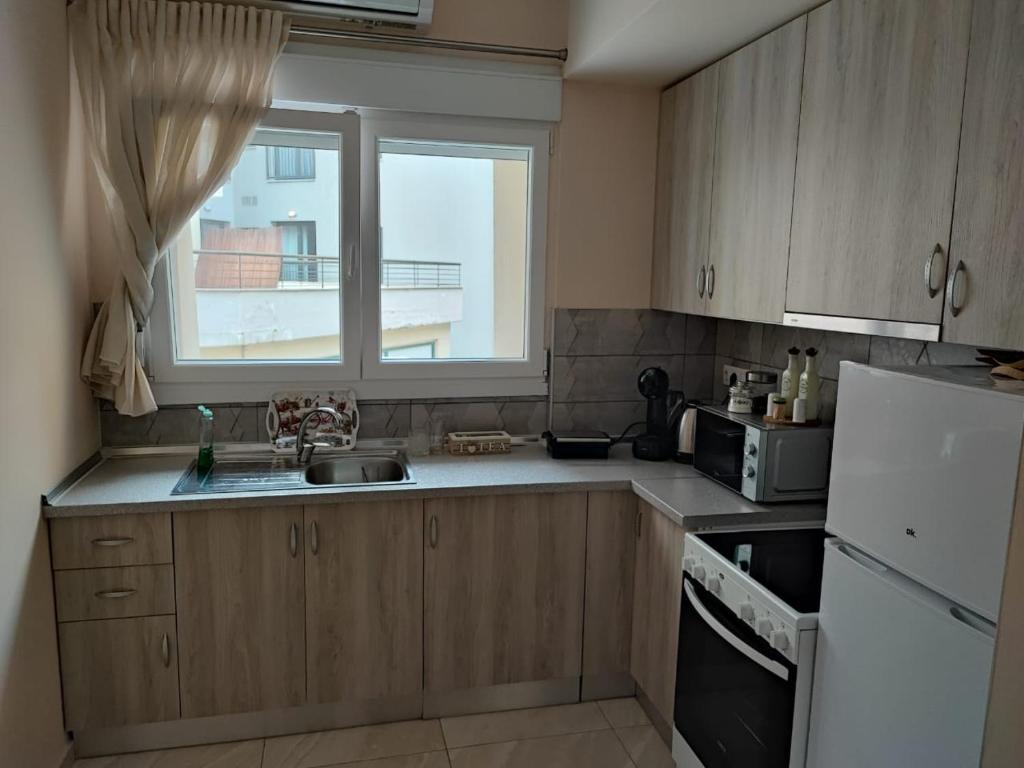 Kuchyň nebo kuchyňský kout v ubytování G&M Luxury Studios