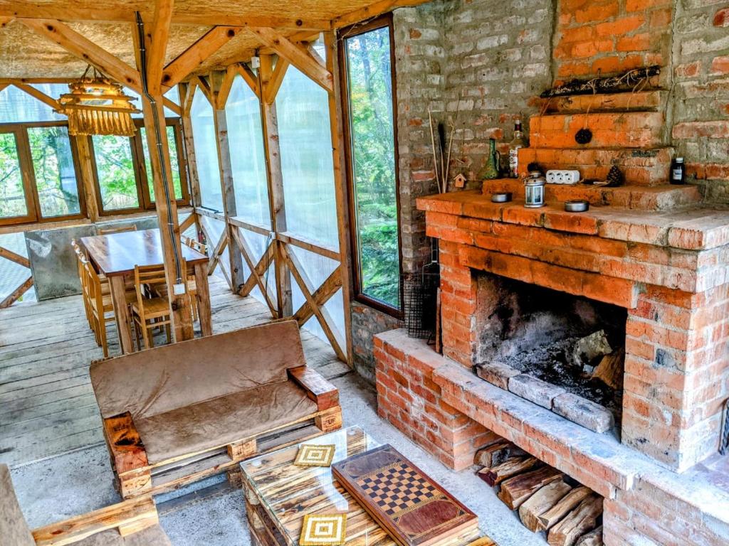 Posezení v ubytování Cottage Tsivtskala in Racha, near Shaori